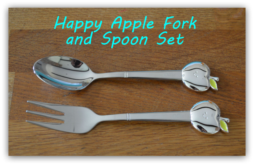 My 1st Years Review – Happy Apple Spoon & Fork Set